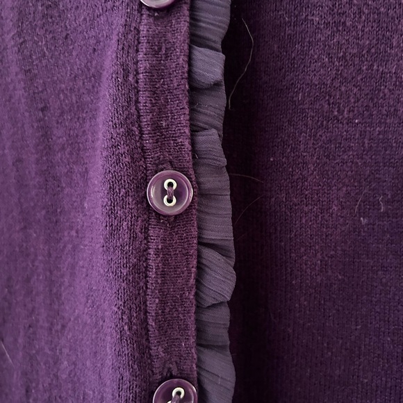 Purple cardigan - size medium - Picture 6 of 10